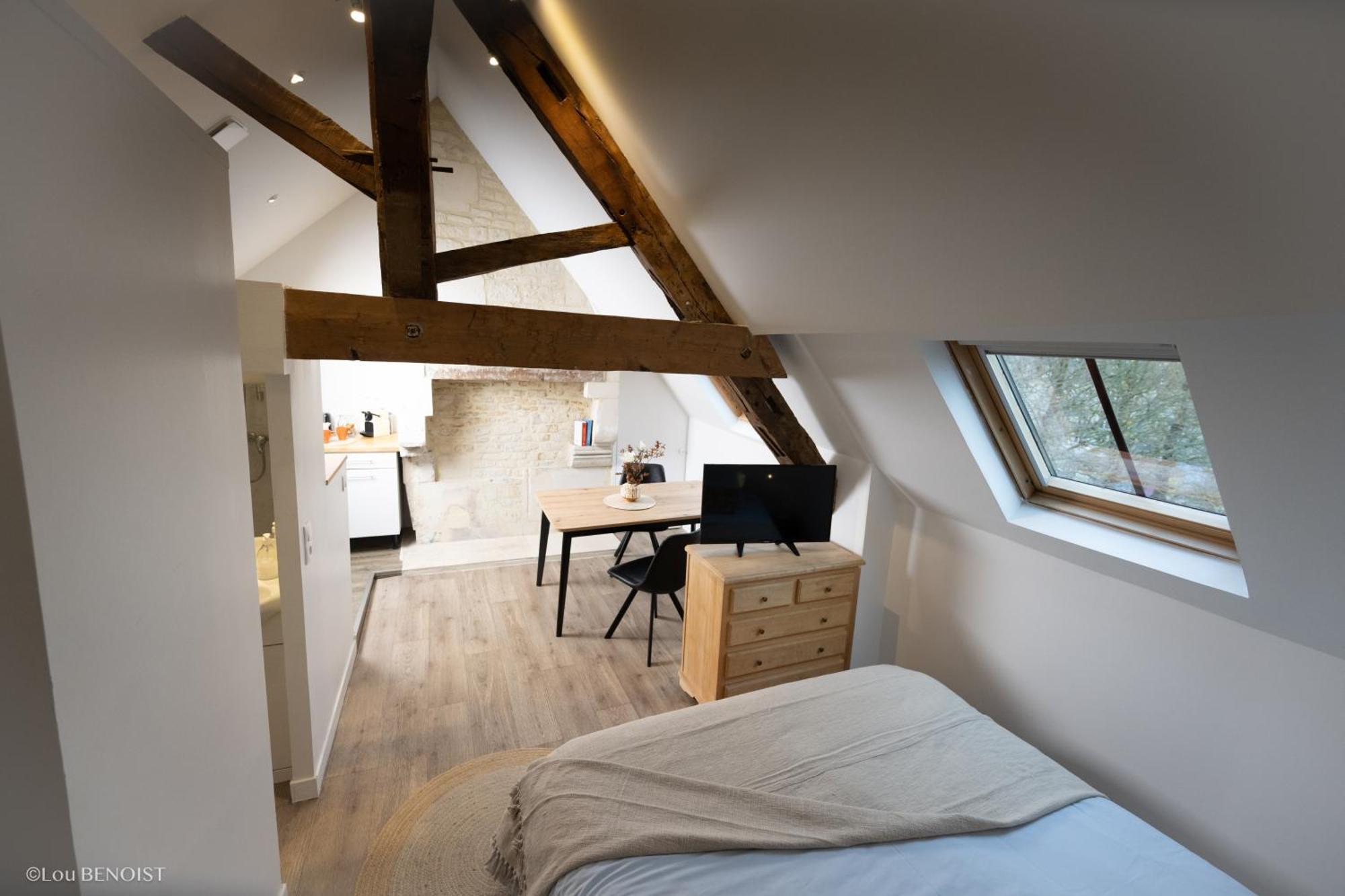 Villa République Normandie Fraternité Caen Chambre photo
